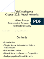 Artificial Intelligence Chapter 20.5: Neural Networks