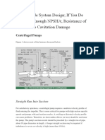 Pump - Suction Side System Design