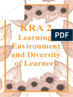 Learning Environment and Diversity of Learners