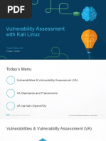 Vulnerability Assessment With Kali Linux