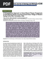 International Journal of Geology and Mining