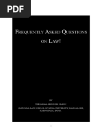 Law Faq - Booklet