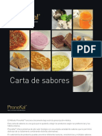 Pronokal Carta Sabores Enero2012