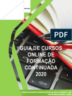 Guia de Cursos Online de Formação Continuada 2020