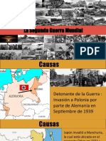 Presentación de La Segunda Guerra Mundial