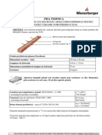 Fisa Tehnica Grinda Planseu Porotherm