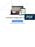 To The Brink and Back Indias 1991 Story by Jairam Ramesh B015dy9idm PDF