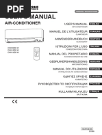 User'S Manual: Air-Conditioner