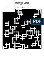 Irregular Verbs: Rick F. Present and Past Tenses of Irregular Verbs