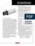 Tmc-9700 Progressive Scan Full-Frame Color Camera: Imaging Products