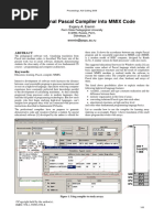 Educational Pascal Compiler Into MMIX Code: Evgeny A. Eremin