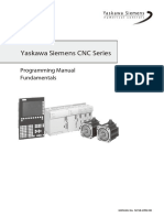 Yaskawa Siemens CNC Series: Programming Manual Fundamentals