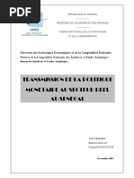 Etude Canaux de Transmission Politique Monetaire PDF