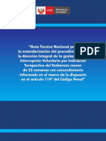 Guía Técnica Interrupción Voluntaria Por Indicación Terapéutica