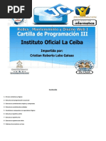 Cartilla de Programación, Redes, Mantenimiento, Diseño Web I Semestre PDF