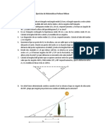 Ejercicios Matematicas