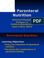 Total Parenteral Nutrition