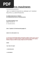 Prisioneros Musulmanes: - 483-El Sharh de Bulugh Al Maraam (Ley Shariah Relativa A La Menstruación)