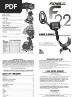 Manual Detector Fisher f22 2