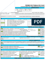 Formato de Permisos de Trabajo en Caliente PDF