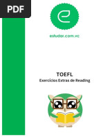 Toefl: Exercícios Extras de Reading