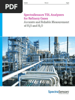 SpectraSensors TDL Analyzers in Refineries