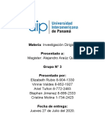 Trabajo Final de Investigación Dirigida