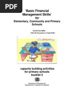 Basic Financial Management Booklet For Elementary Community Primary Schools