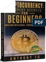 Cryptocurrency - 5 Expert Secrets For Beginners Investing Into Bitcoin, Ethereum and Litecoin by Anthony Tu PDF