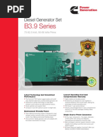 B3.9 Series: Diesel Generator Set