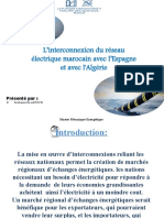 L'interconnexion Du Réseau Électrique Marocain Avec L'espagne Et Avec L'algérie