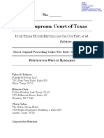 GOP Ballot Lawsuit Vs Libertarian Party (SCOTX)