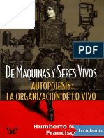 Maturana H y Varela F - de Maquinas y Seres Vivos