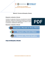 Tecnicas de Busqueda y Rescate PDF