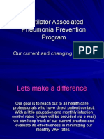 Ventilator Associated Pneumonia 1