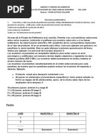 Guia de Problemas Análsis Sensorial