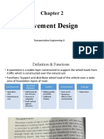 Pavement Design: Transportation Engineering II