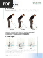 Golf Coaching Setup-Checkpoint