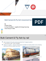 Railway Presentation Cement With Flyash