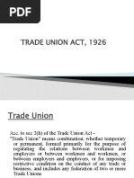 Trade Union Act, 1926