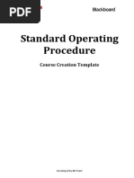 Standard Operating Procedure - Theory and Practical - For Faculty PDF