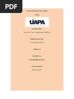 Tarea VI de Teoria de Los Tests y F.