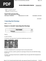 Remove & Install Connecting Rod Bearings