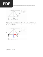 Shown.: Example: Determine The Vertical and Horizontal Deflections at The Point B of The Truss