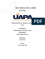 Enny Tarea 4 Administracion de Nominas y Salarios.