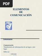 Elementos de Un Sistema de Comunicación