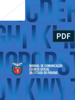 Manual de Comunicação Escrita Oficial Do Estado Do Paraná