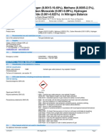 Oxygen (0.0015-19.49%), Methane (0.0005-2.5%), Carbon Monoxide (0.001-0.09%), Hydrogen Sulfide (0.001-0.025%) in Nitrogen Balance