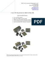 2 Axis CNC Retrofit Kit For SIEG X2 Mini Mill