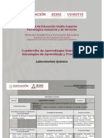 LABORATORISTA QUÍMICO - Cuadernillo de Aprendizajes Esenciales